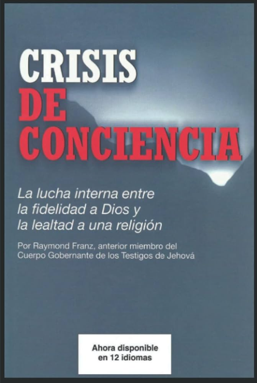 Portada del libro Crisis de conciencia, de Raymond Franz
