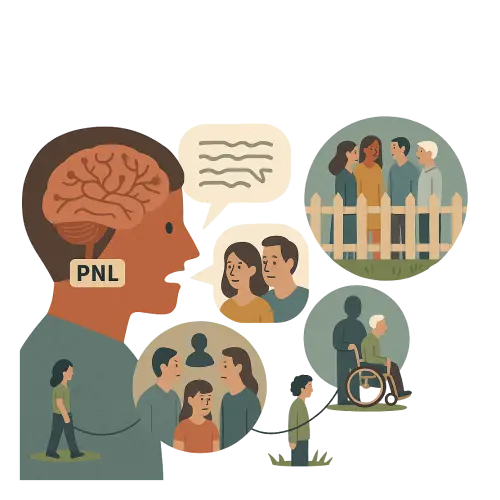 Ilustración sobre las técnicas de influencia psicológica